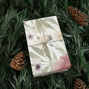 Leaf Pattern Gift Wrap Botanical Style - Dipaliz - Wrapping Paper