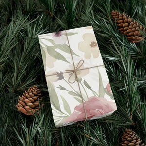 Leaf Pattern Gift Wrap Botanical Style - Dipaliz - Wrapping Paper