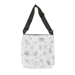 Sketch Adjustable Tote - Minimal Floral Pattern Lightweight - Dipaliz - Bags