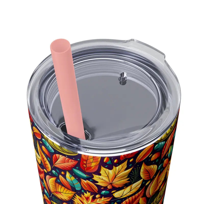 Leaf Your Worries Behind With Our Fall Leaves Tumbler - Mug