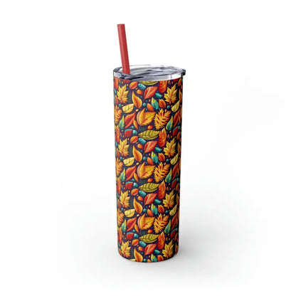 Leaf Your Worries Behind With Our Fall Leaves Tumbler - Mug