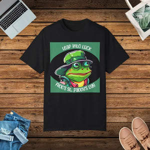 Comfort Colors Garment-dyed T-shirt - Leap Into Luck - Dipaliz - Black / s - T-shirts