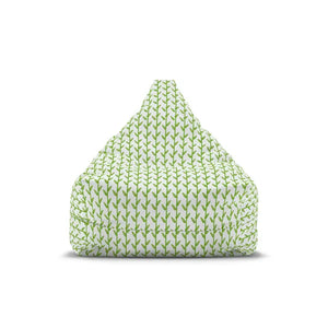 Leaves Print Bean Bag Cover - Durable Polyester - Dipaliz - 27’’ × 30’’ 25’’ / Without Insert - Slipcovers