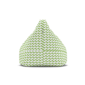 Leaves Print Bean Bag Cover - Durable Polyester - Dipaliz - Slipcovers