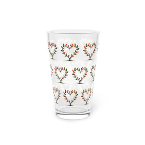 Unique Heart Shape Leaves Beer Mug - Glass Drinkware - Dipaliz - Glasses