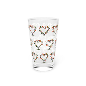 Unique Heart Shape Leaves Beer Mug - Glass Drinkware - Dipaliz - Glasses
