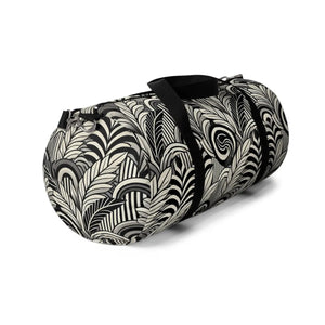Black Oxford Canvas Duffel - Polyester Travel Bag - Dipaliz - Bags