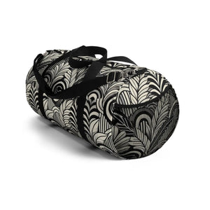 Black Oxford Canvas Duffel - Polyester Travel Bag - Dipaliz - Bags