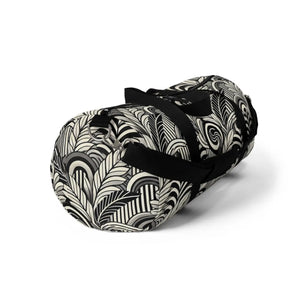 Black Oxford Canvas Duffel - Polyester Travel Bag - Dipaliz - Bags