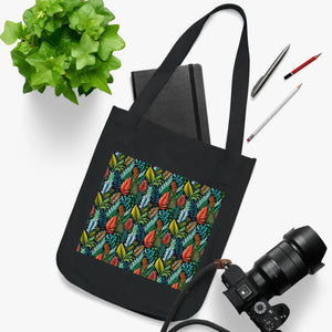 Foliage Canvas Tote - Certified-organic Cotton - Dipaliz - Bags