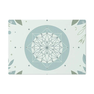 Geometric Pattern Cutting Board – Tempered Glass - Dipaliz - Boards