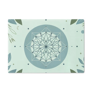 Geometric Pattern Cutting Board – Tempered Glass - Dipaliz - Boards