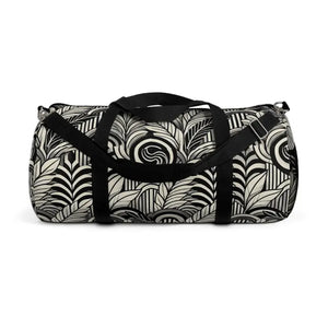 Black Oxford Canvas Duffel Bag for Bold Travelers - Dipaliz - Large - Bags