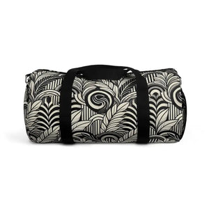 Black Oxford Canvas Duffel Bag for Bold Travelers - Dipaliz - Bags