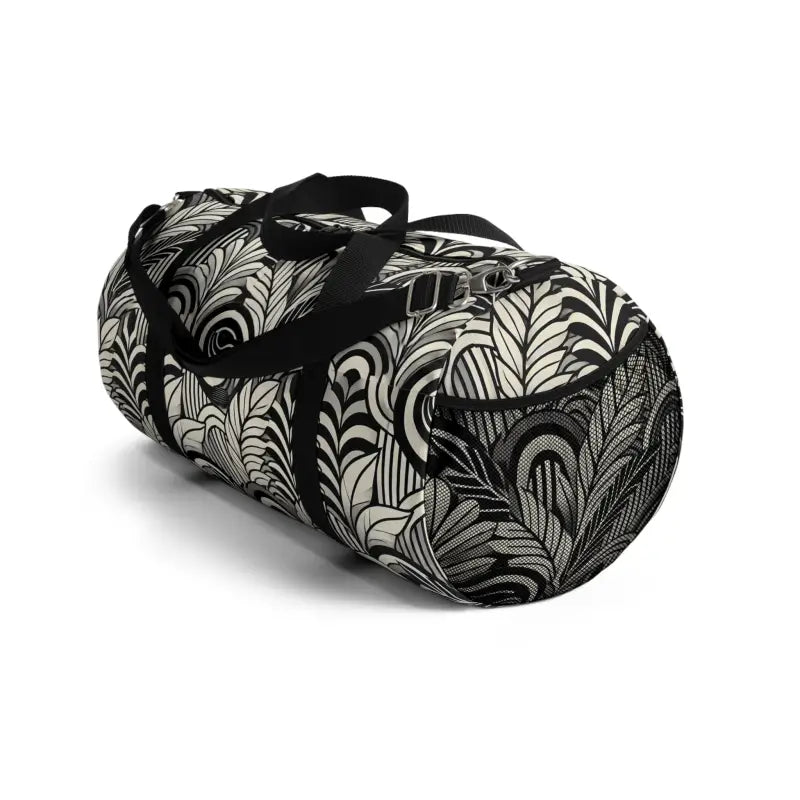 Express Yourself: Black Oxford Canvas Duffel Bag for Every Trip - Bags