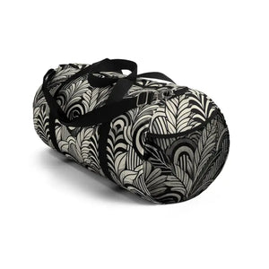 Black Oxford Canvas Duffel Bag for Bold Travelers - Dipaliz - Bags