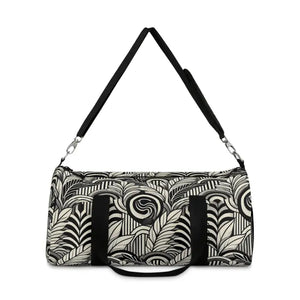 Black Oxford Canvas Duffel Bag for Bold Travelers - Dipaliz - Bags