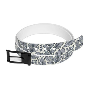 Water-resistant Leaves Pattern Belt - Buckle Options - Dipaliz - Belts