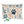 Pastel Leaves Cotton Pet Bed Paw Print Design Dipaliz - Beds