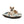 Pastel Leaves Cotton Pet Bed Paw Print Design Dipaliz - Beds