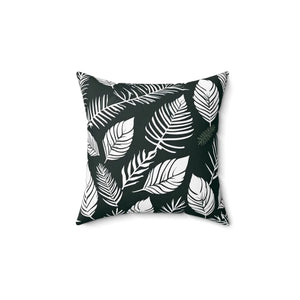 Leaves Throw Pillow – Spun Polyester Square - Dipaliz - Pillows