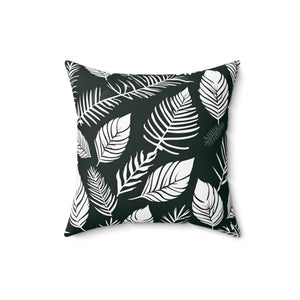 Leaves Throw Pillow – Spun Polyester Square - Dipaliz - Pillows