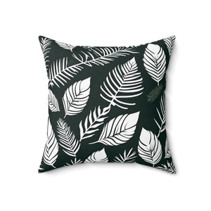 Leaves Throw Pillow – Spun Polyester Square - Dipaliz - Pillows
