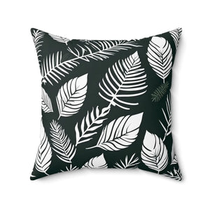 Leaves Throw Pillow – Spun Polyester Square - Dipaliz - Pillows