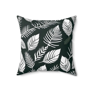 Leaves Throw Pillow – Spun Polyester Square - Dipaliz - Pillows