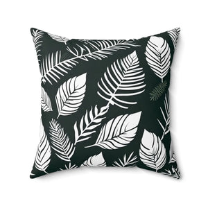 Leaves Throw Pillow – Spun Polyester Square - Dipaliz - Pillows