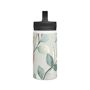 Stylish Double-wall Stainless Mug - Handle Lid - Dipaliz - Water Bottles