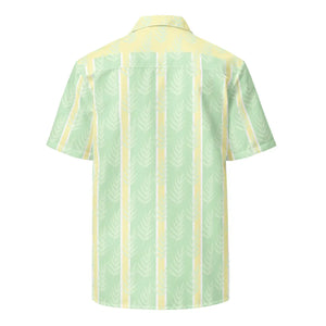 Breathable Leaves Unisex Button Shirt - Summer Adventure - Dipaliz - Shirts