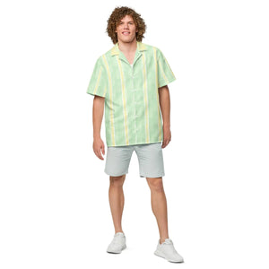 Breathable Leaves Unisex Button Shirt - Summer Adventure - Dipaliz - Shirts