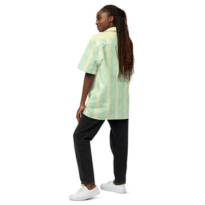 Breathable Leaves Unisex Button Shirt - Summer Adventure - Dipaliz - Shirts