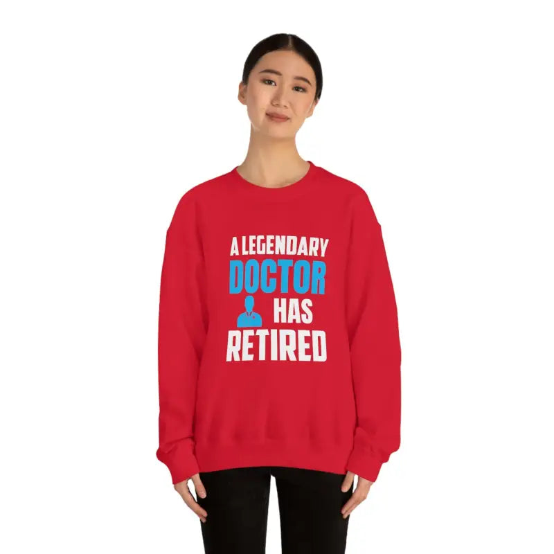 Doctor’s Retirement Unisex Heavy Blend™ Crewneck: Comfy & Cool - Sweatshirt