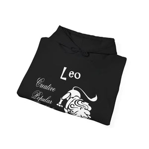 Leo Zodiac Sign Unisex Heavy Blend Hooded Sweatshirt - Hoodies
