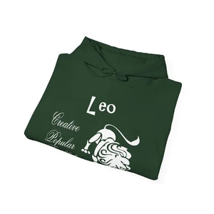 Leo Zodiac Sign Unisex Heavy Blend Hooded Sweatshirt - Hoodies