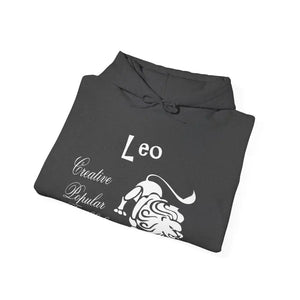 Leo Zodiac Sign Unisex Heavy Blend Hooded Sweatshirt - Hoodies