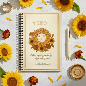 Leo Zodiac Spiral Notebook, ?Shine Unapologetically Reign with Grace’ Ruled Journal - Journals