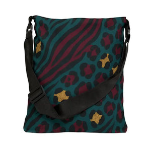 Leopard Print Adjustable Tote Bag - Chic Daily Essential - Dipaliz - Shopper Bags