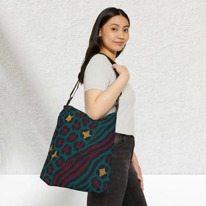 Chic Leopard Print Adjustable Tote Bag - Everyday - Dipaliz - Bags