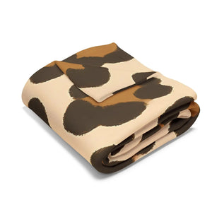 Leopard Fleece Blanket – Cozy Throw 50x60 - Dipaliz - Blankets