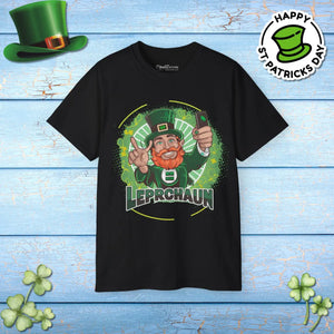 Cheerful Leprechaun Unisex Ultra Cotton Tee - Patricks Day - Dipaliz - T-shirts