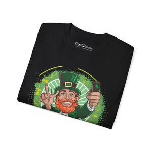 Cheerful Leprechaun Unisex Ultra Cotton Tee - Patricks Day - Dipaliz - T-shirts