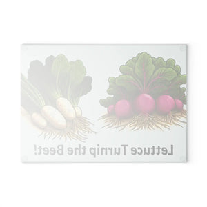Beet Glass Cutting Board – Textured Surface - Dipaliz - Boards
