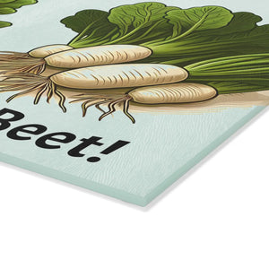 Beet Glass Cutting Board – Textured Surface - Dipaliz - Boards
