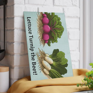 Glass Cutting Board - Vibrant Beet Design Textured Surface - Dipaliz - 8’’ x 11’’ / Rectangle - Boards