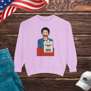 Luxurious Garment-dyed Sweatshirt Relaxed Fit - Dipaliz - Orchid / s - Sweatshirts