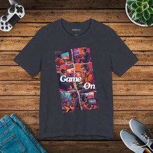 T-shirt - Game on Unisex Jersey Short Sleeve Tee - Dipaliz