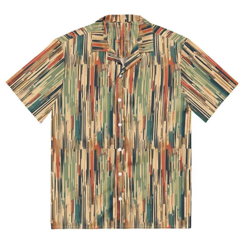 Trendsetter’s Multicolored Stripes Unisex Button Shirt